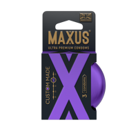 Презервативы MAXUS Custom Made 60 №3 в железном кейсе увеличенные X-Edition 3 шт